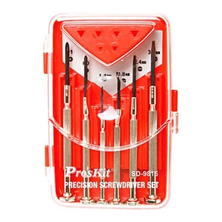 Eclipse Enterprises. Eclipse - Precision Screwdriver Set 6pcs SD-9815